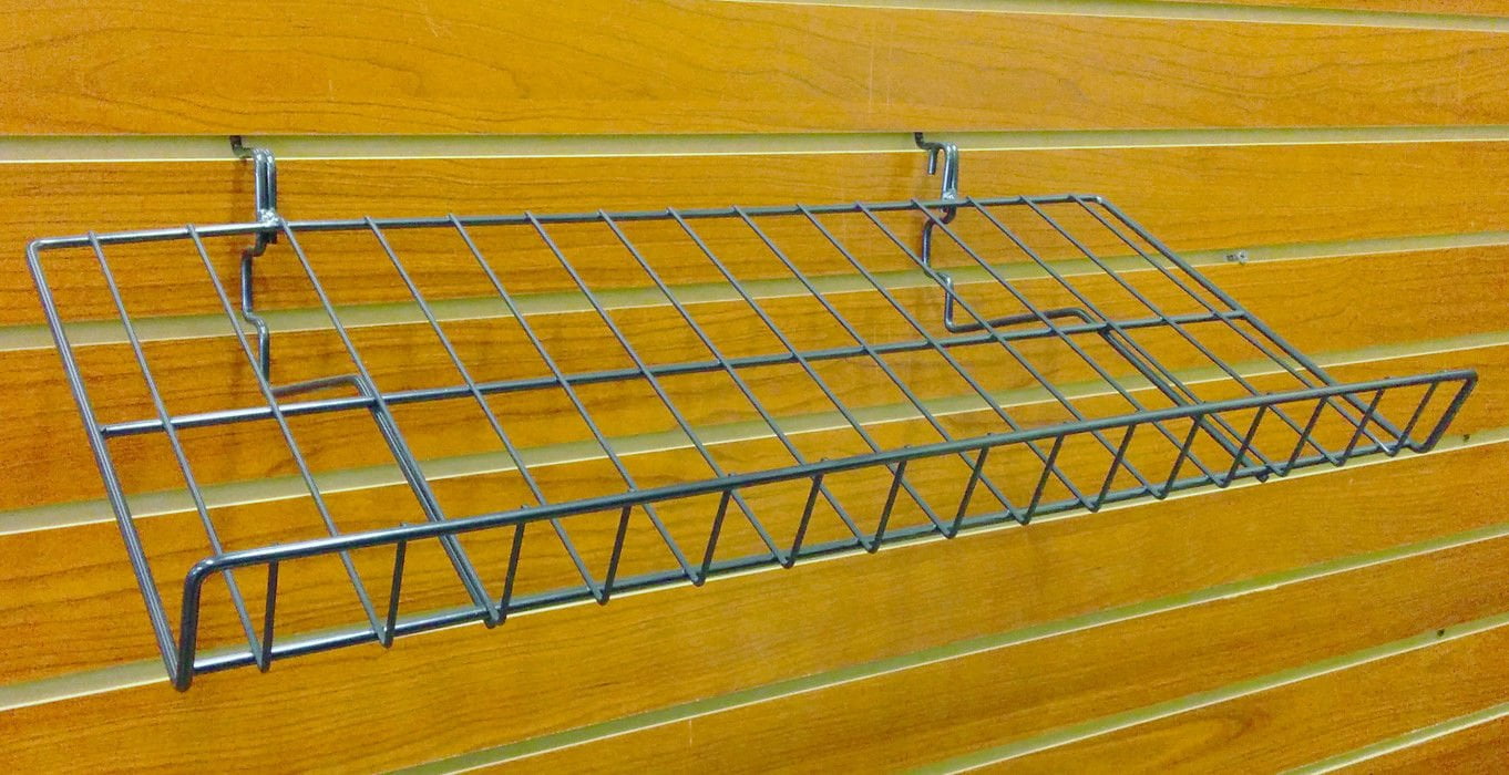 Slatwall, Pegboard, Gridwall Slanted Angled POP Retail Display Candy