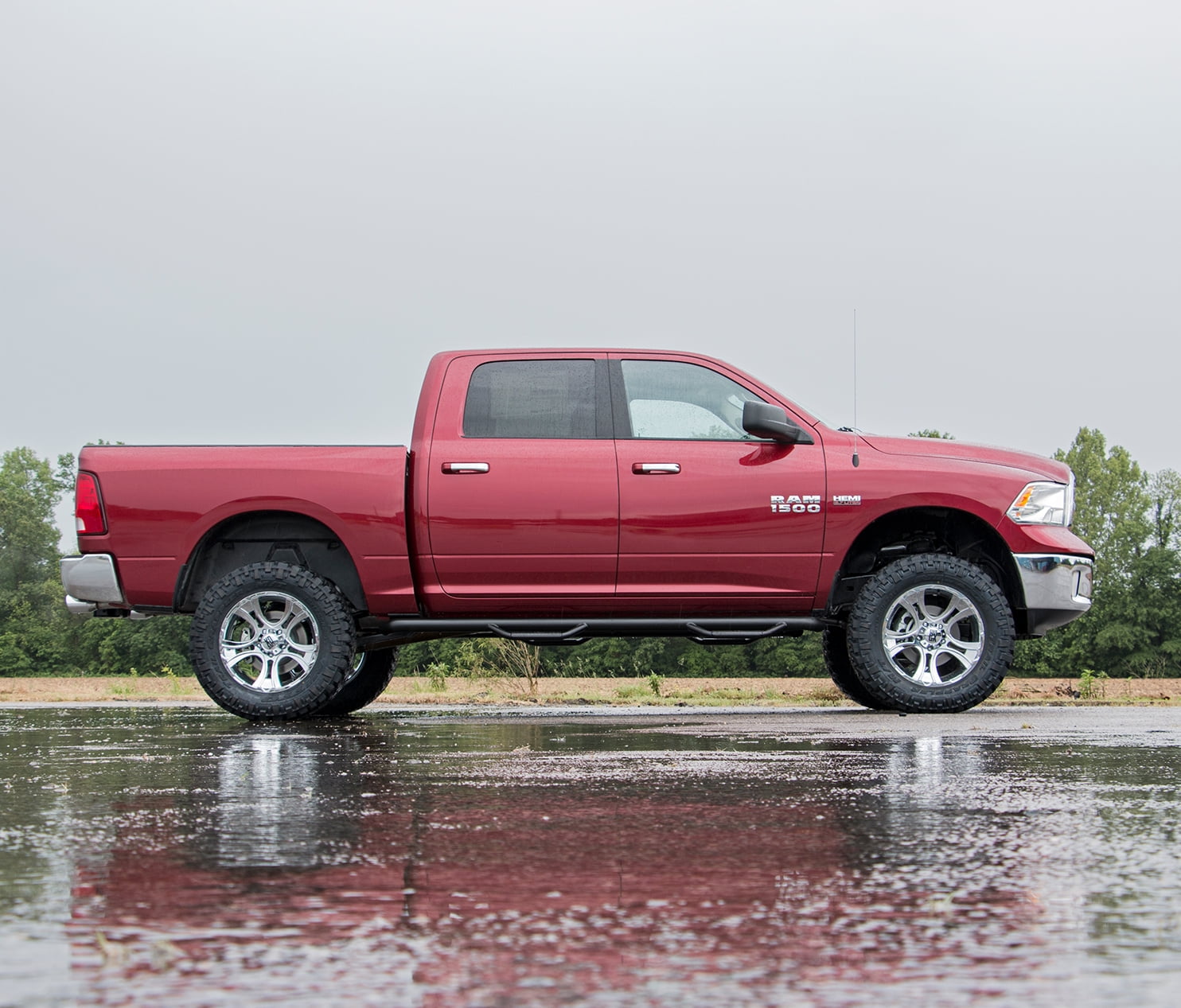 Rough Country 4" Lift Kit (fits) 2009-2018 RAM Truck 1500 2WD includes N3 Shocks Knuckle Suspension System 30730