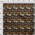 thumbnail image 3 of oneOone Cotton Silk Black Fabric Birds Rooster Quilting Supplies Print Sewing Fabric By The Yard 42 Inch Wide, 3 of 5