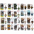 thumbnail image 2 of 2025 Nuevos 41 estilos FUNKO POP Llaveros Friends Office Snoopy Peter Pan Yuji T.Rex Pickle Rick Itachi Leatherface Figuras de acción Juguetes, 2 of 5