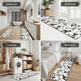thumbnail image 5 of Schnauzer Dogs with Paw Kitchen Rugs Sets Of 3,Kitchen Runner Rugs Non Skid Washable,Decorative Kitchen Floor Mats for Kitchen,Sink,Laundry,17"x30"+ 17"x47" + 17"x59", 5 of 6