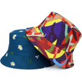 thumbnail image 2 of CoCopeaunts Mens Bucket Hats Outdoor Sports Summer Ladies Beach Sunscreen Packable Fisherman Hat Two Side Wear Women Bucket Cap, 2 of 8