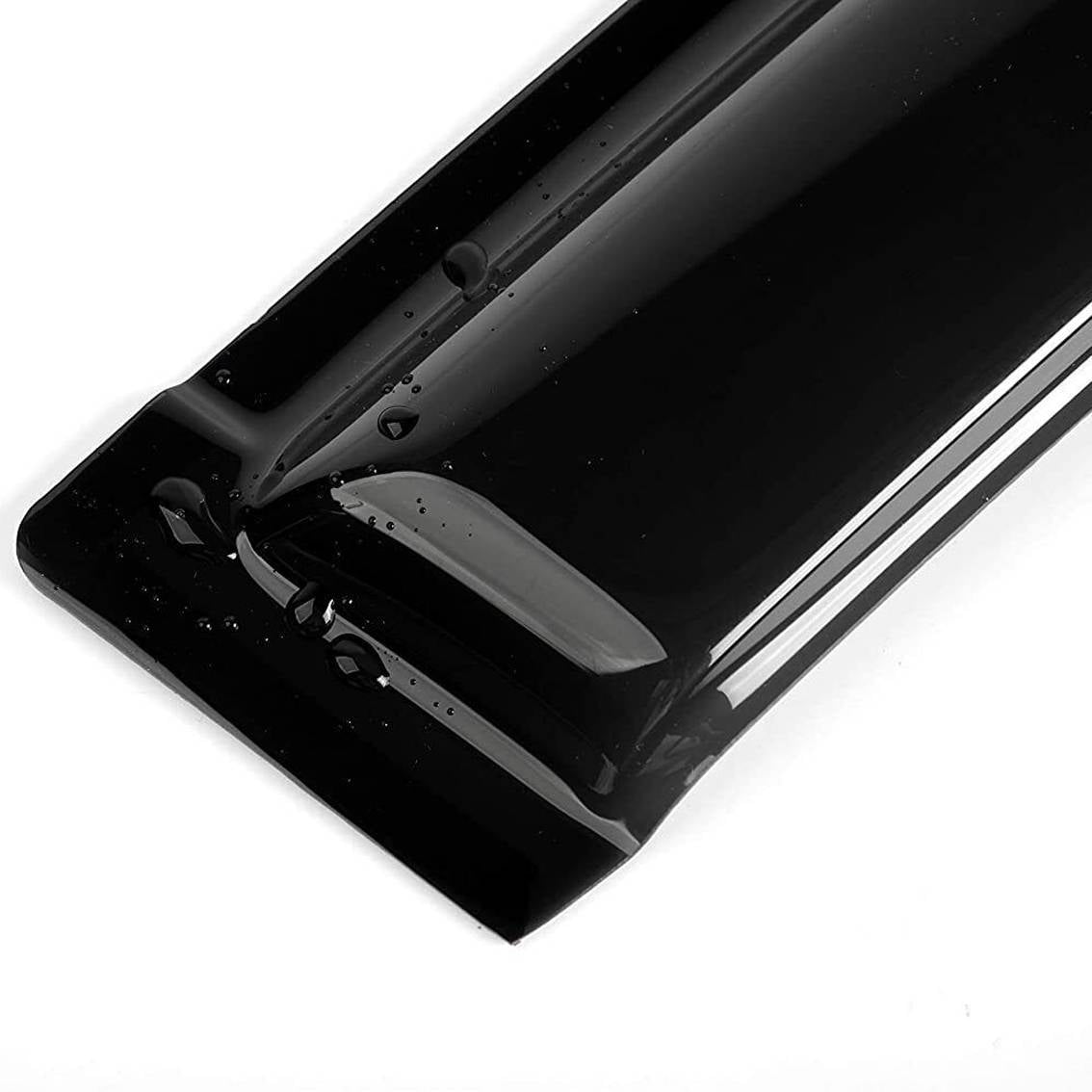 EGOESWELL 192083 Acrylic In-Channel Side Window Deflectors for Cars - Interior Mount Vent Visors & Rain Guards, Seamless Wind Noise Reduction, Enhanced Weather Protection, 2Pcs
