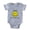 Heather Grey, variant on CafePress - Smile Jesus - Cute Infant Baby Football Bodysuit