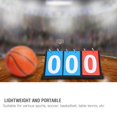 thumbnail image 2 of Yosoo 2/3/4 Digit Portable Flip Sports Scoreboard Score Counter for Table Tennis Basketball, Basketball Scoreboard, Portable Scoreboard, 2 of 6
