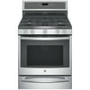 GE Profile P2B940SEJSS 5.6 Cu. Ft. Stainless Steel Dual-Fuel Free-Standing Convection Range with Warming Drawer