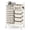 White, variant on 14-Drawer Rolling Storage Cart with Metal Tabletop and Pegboard, Scrapbook Paper Office School Organizer,White
