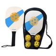 thumbnail image 4 of koolsoo Pickleball Rackets Comfort Grip Portable Pickleball Rackets with Storage Bag Blue, 4 of 9