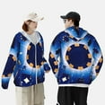 thumbnail image 4 of Gaeub Blue Casino Men's and Women's UPF 50+ Long-Sleeved Sun Protection Clothing, Fishing Shirt Long Sleeve Zip-Medium, 4 of 7