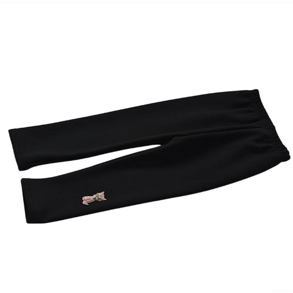 Kiijoy Infant Girls Fleece Leggings Skinny Fit Stretch Tights Soft Pants, Sizes 18-24M