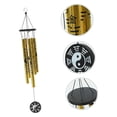 thumbnail image 2 of Small Bagua Wind Chime Pendant Retro Metal Wind Chime Lucky, 2 of 5