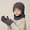 Gray, variant on NAISIBABY Kids Beanie Hat Scarf Gloves Set, Knit Thick Warm Winter Ski 3 Pieces Set for Boys Girls Navy Free Size