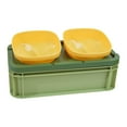 thumbnail image 3 of Cuenco inclinado para gatos, plato alimentador para mascotas, plato de alimentación para gatos, duradero, protege el cuello de las mascotas, Verde, 3 of 8