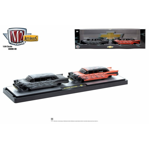 M2 Machines Auto Hauler 80 1957 Chevrolet Bel Air Custom