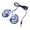 Blue, variant on Naierhg Universal 3.5mm Plug Wired Clip On Ear Sports Earphone Heavy Bass Headphone