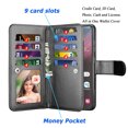 thumbnail image 2 of Takfox Galaxy S23,S23 Plus,S23 Ultra Wallet Phone Case,Takfox PU Leather Magnetic Detachable Card Holders Shockproof Kickstand Protective [Flip Folio Cover] for Samsung Galaxy S23 5G -Black, 2 of 6