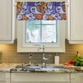 thumbnail image 3 of Coolnut Window Valance -Funny Halloween Kitchen Curtain - Curtains Rod Pocket Blackout Valance Topper Curtains for Kitchen Bathroom, 1 Panel, 54x18in Home Decor, 3 of 6