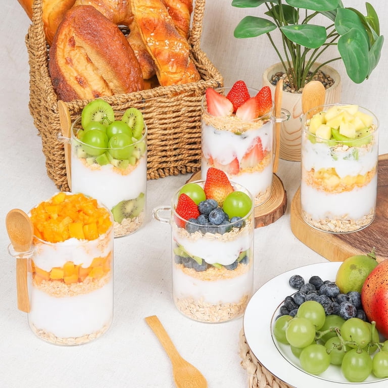 Mason Jar Overnight Oats Containers With Solid Bamboo Lids & Bamboo Drinking Lids With Straws – B&B Farmhouse Shop