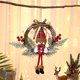 thumbnail image 2 of Corona Navideña Para Decorar La Pared De Casa Coronas Navideñas Artificiales Adornos Navideños Muñecos De Papá Noel Para Colgar En La Puerta, 2 of 2