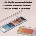 thumbnail image 4 of Paleta de sombras de ojos e.l.f. Perfect 10 Ten Ultrapigmentada, 4 of 5