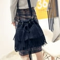 thumbnail image 3 of Zhaomeidaxi Women Leather Bag Fringe Bag Satchel Shoulder bag Handbag Crossbody Bag, 3 of 9