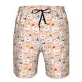 thumbnail image 3 of Logiee Cute Ducks In Hats Print Mens Swim Trunks Quick Dry Board Shorts,Breathable Hawaii Beach Shorts Swimwear Bathing Suits-Small, 3 of 6