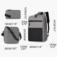 thumbnail image 3 of Fashion Bag Computer Backpack,Water Resistant Large Capacity Bag ,Walmart Liquidation,Bags for Daily, Work, Travel,Travel Must Have, 3 of 6