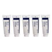 5 Pack Medical Grade Pure Ultra White Petroleum Jelly, 3.25 oz (97.5 mL) Tubes ONLY by Kendall/Covidien Vaseline