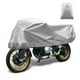 thumbnail image 1 of Funda para Motocicleta Exterior Impermeable Funda para Motocicleta Media 420D-PU Tono Plateado Protección Contra Sol y Lluvia Se Ajusta a 86.61"x37.4"x23.62", 1 of 7