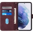thumbnail image 4 of for Galaxy S23 Plus Wallet Case with Card Holder PU Leather with Kickstand Card Slots Phone Case Durable Magnetic Closure Shockproof Protective Cover Case for Samsung Galaxy S23 Plus Red YBS, 4 of 11