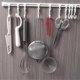 thumbnail image 5 of Multifunctional Slide Rail Hook, Adhesive Wall Hooks Rack, Space Saving Utensil Rack No Drilling Wa, 5 of 5