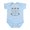 Sky Blue, variant on CafePress - What Happens At Auntie's Stays At Auntie's Infant - Baby Light Bodysuit, Size Newborn - 24 Months