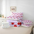 thumbnail image 6 of Feelyou Cute Cherry Fruit Twin Bedding Sets 7-Piece, Boy Girl Bedding Comforter Set, 6 of 8