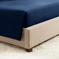 thumbnail image 5 of Empyrean Split King Sheet Set (5 PC), 16” Deep Pocket Split King Size Sheet Set, Split King, Navy Blue, 5 of 7
