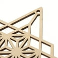 thumbnail image 3 of , Decoración para hogar de Geometría Sagrada, Símbolo de Meditación, Arte Colgante de Yoga, Escultura de Pared Cortada, , , ,5 cm C 305 cm Sunnimix Escultura de arte de pared, 3 of 4