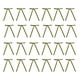 thumbnail image 2 of Xihbxyly Lazos de Terciopelo para Árbol de Navidad, Lujoso Material de Terciopelo, Elegante Decoración Navideña, Versátiles para Decorar Árboles y Coronas, Ideal Como Regalo Festivo, Juego de 24 Piez, 2 of 5