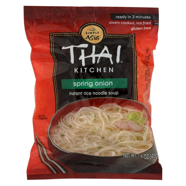 Thai Kitchen Instant Rice Noodle Soup Spring Onion Mild 1.6 oz