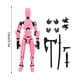 thumbnail image 2 of T13 Action Figure Robot, Titan 13 Action Figure,Stikbot Toys with Weapon Accessories, Ideal Gift for Children and Adults (Yellow), 2 of 2