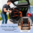 thumbnail image 3 of Silla Ruedas Deportiva Ligera Aluminio Plegable + Rueditas, 3 of 8