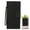 Black, variant on Apple iPhone 11 Pro Max Premium Leather 2 Tone Wallet Pouch Flip + Screen Guard