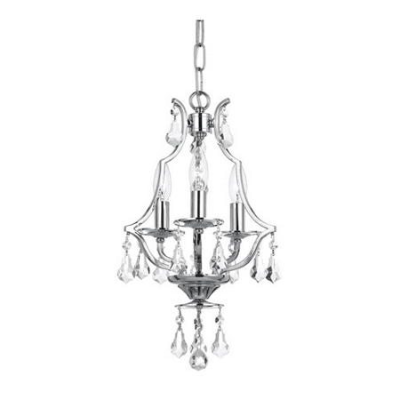 

World of Lighting WL137941 Mini Chandeliers Polished Chrome Steel Torrance