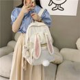 thumbnail image 4 of Mochila para estudiantes, mochila de gran capacidad con orejas de conejo, JK Soft Sister, 4 of 6