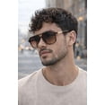 thumbnail image 2 of 3 Pack Oversized Square Aviator Sunglasses for Men Women, Retro Vintage Fashion Sun Glasses, 2 of 6