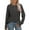 37#Grey, variant on Harpily Women's Sweaters Women's Long Sleeve Tops Crewneck Basic Lightweight Fall Shirt With Thumb Holes
