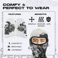 thumbnail image 3 of 4-Pack Anime-Inspired Ski Masks – Design B Full Face Balaclavas for Men & Women – Windproof UV Protection Face Covers for Motorcycle, Winter & Summer Use, 3 of 7