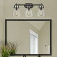 thumbnail image 5 of Innovations Lighting - Newton Bell - 3 Light Bath Vanity In Industrial, 5 of 7