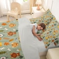 thumbnail image 5 of Catabedysis Watercolor Camping 7 Pieces Full Size Bedding Sets,Cartoon Cute Bear Print Full Size Bed in a Bag For Boys,Multicolor,Light Gray Reversible, 5 of 7