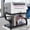 Black, variant on 2 Tiers Wood White Home Office Desktop Printer Stand Laser Printer Copier Stand with Storage Tabletop Heavy Duty Rack Desk Organizer Shelf Dual for Small Space Double Tiers Tray