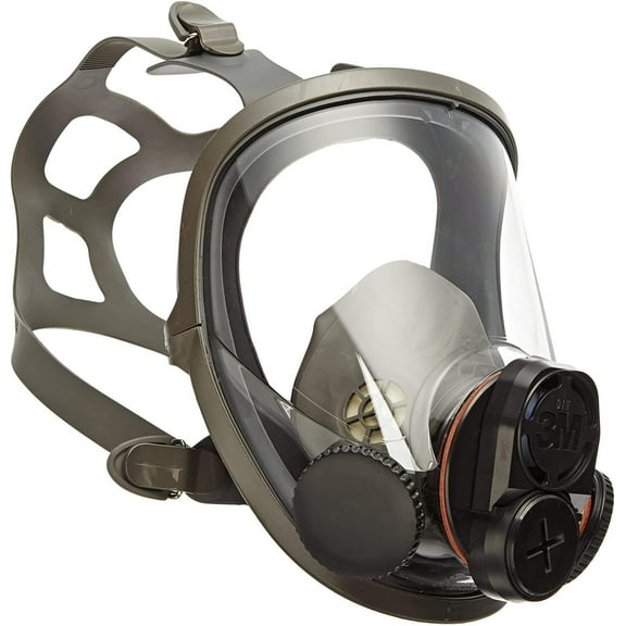 3M Company 6800DIN Full Facepiece Reusable Respirator, Medium