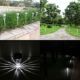 thumbnail image 2 of Luz del césped Irfora Solar Powered LED Césped Luz de acero inoxidable Jardín Paisaje Lámpara con poste de inserción para el camino al aire libre Jardín Patio Patio 1 unids blanco Irfora Luz del césped, 2 of 7